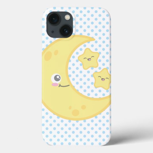 Kawaii Moon et coque ipad des étoiles (Verso)