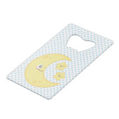 Kawaii Moon et étoiles Carte de crédit Ouverture d (Dos Angle)