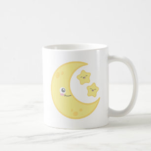 Kawaii Moon et Stars Mug