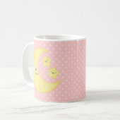 Kawaii Moon et Stars Mug (Devant gauche)