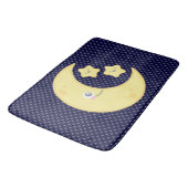 Kawaii Moon & Stars Bath Mat (Gekanteld)