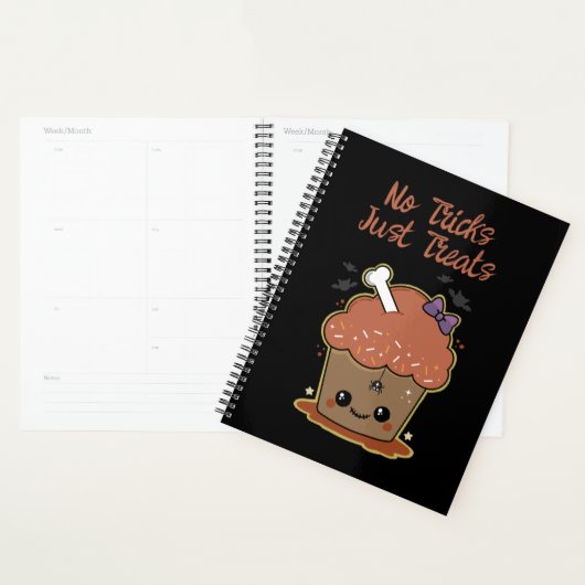 Kawaii Muffin Halloween Planner (Display)