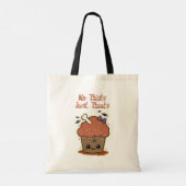Kawaii Muffin Halloween Tote Bag (Achterkant)