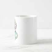 Kawaii Mug de Café Crayons Prof Merci G (Centre)