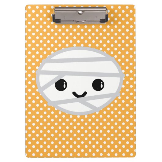 Kawaii Mummy Clip Board Klembord (Voorkant)