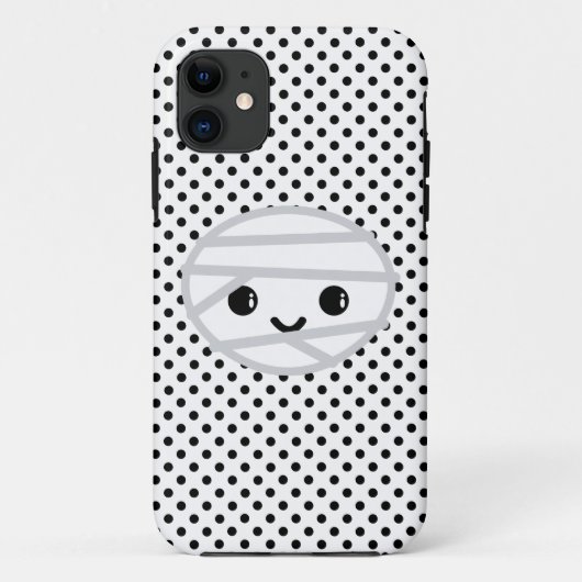 Kawaii Mummy iPhone Case (Achterkant)