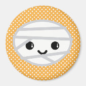 Kawaii Mummy Magnet Magneet (Voorkant)