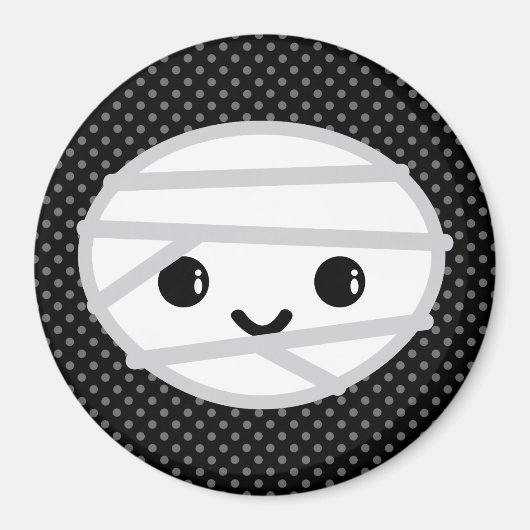 Kawaii Mummy Magnet Magneet (Voorkant)