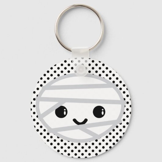 Kawaii Mummy Sleutelhanger (Voorkant)