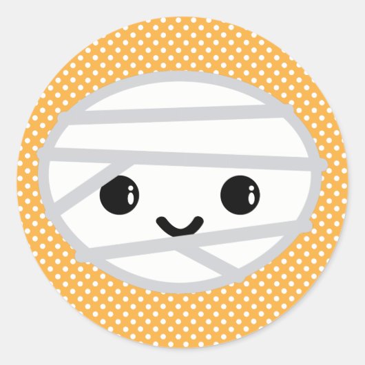 Kawaii Mummy Stickers (Voorkant)
