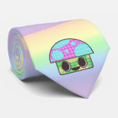 KAWAII MUSHROOM SHROOM GINGHAM PATCHWORK PLAID STROPDAS (Opgerold)