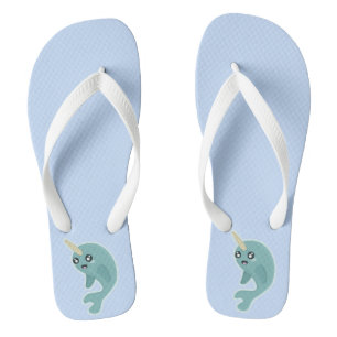 Kawaii Narwhal Teenslippers