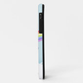 Kawaii narwhals met regenboog Case-Mate iPhone case (Achterkant/links)