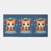 Kawaii Nautical Cat Ancre Pun (Recto)