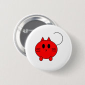 Kawaii Neko Linux Cat Ronde Button 5,7 Cm (Voorkant /achterkant)