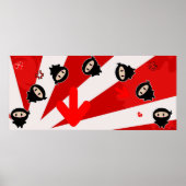 Kawaii Ninja Flipz Print (Voorkant)
