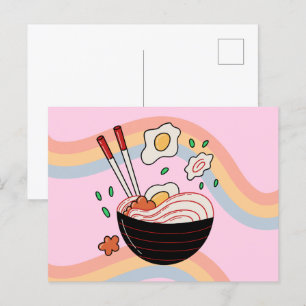 Kawaii Noodles Briefkaart