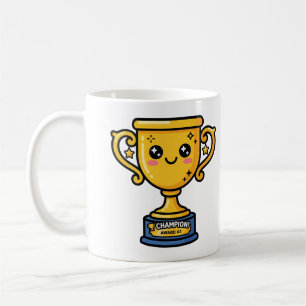 Kawaii Nummer Eén Kampioenschap Trofee Vaderdag Koffiemok