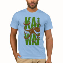 Kawaii Octopus T-Shirt in Japanse Stijl met Illust