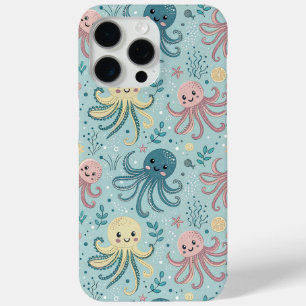 kawaii-octopuspatroon iPhone 15 pro max hoesje