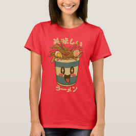 Kawaii Oishii Ramen – Mooie Japanse Noedelbeker T-shirt