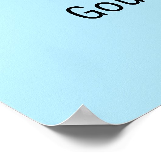 Kawaii Oktoberfest Bratwurst Poster (Hoek)