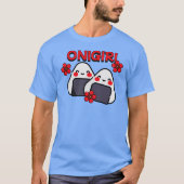 Kawaii Onigiri T-shirt (Voorkant)
