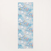 Kawaii opacifie le tapis de yoga (Dos)