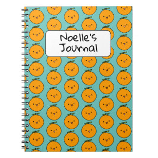 Kawaii Oranje  Persoonlijk Journal Notitieboek