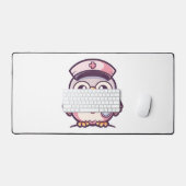 Kawaii Owl comme infirmière (Clavier et souris)