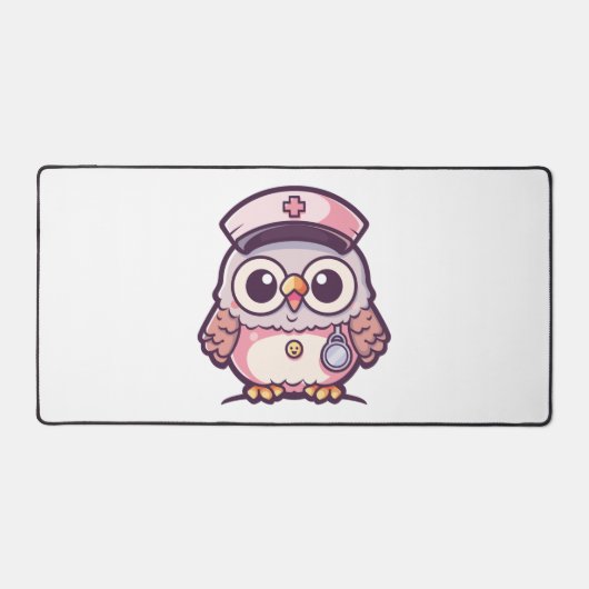 Kawaii Owl comme infirmière (Recto)