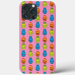 Kawaii Paaseieren met ribbons iPhone 13 Pro Max Hoesje