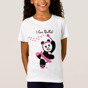 Kawaii Panda Ballet Dancer Overweging T-shirt