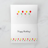 Kawaii Panda Ballet Dancer Overweging verjaardag Kaart (Binnen)