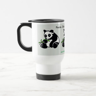 Kawaii PANDA Beer -Conservatie- Ecologie - Natuur Reisbeker