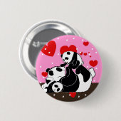 Kawaii Panda Beer Funny Cute Named Gifts Ronde Button 5,7 Cm (Voorkant /achterkant)