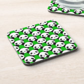 Kawaii Panda Beer Pattern Drankjes Onderzetter (Linkerzijde)