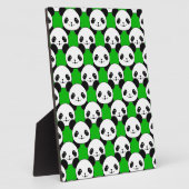 Kawaii Panda Beer Pattern Fotoplaat (Zijkant)