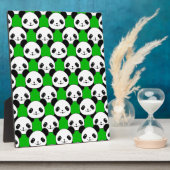 Kawaii Panda Beer Pattern Fotoplaat (Zijkant)