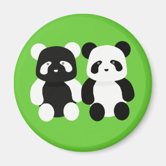 Kawaii Panda Buddies Magneet