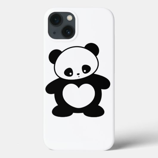 Kawaii panda Case-Mate iPhone case (Achterkant)