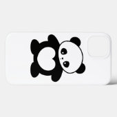 Kawaii panda Case-Mate iPhone case (Achterkant (horizontaal))
