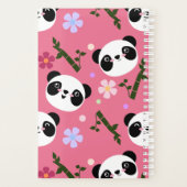 Kawaii Panda en rose (Dos)