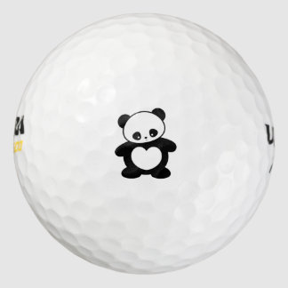 Kawaii panda golfballen