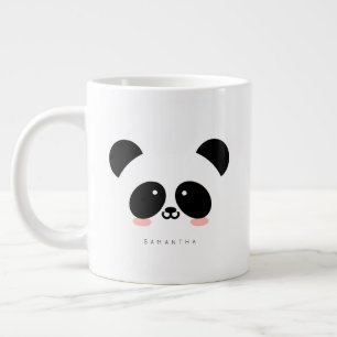 Kawaii Panda Jouw namen toevoegen Extra Grote Beker