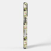 Kawaii Panda Matcha Pattern Phone Case (Achterkant / Rechts)