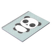 Kawaii Panda Notitieboek (Linkerzijde)