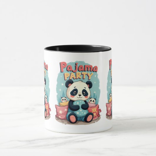 Kawaii Panda Pajama Party Gezellig Sleepover Esthe Mok (Midden)