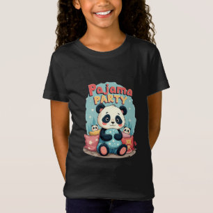Kawaii Panda Pajama Party Gezellig Sleepover Esthe T-shirt