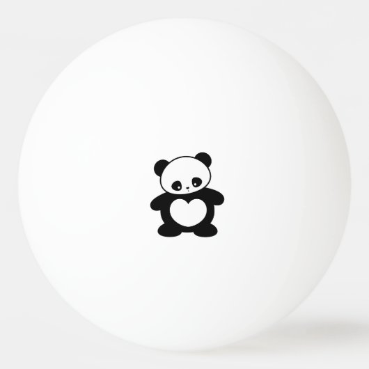 Kawaii panda pingpongballen (Voorkant)